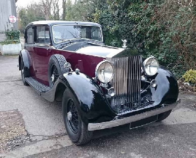 1937 Rolls Royce Phantom in Bruton
