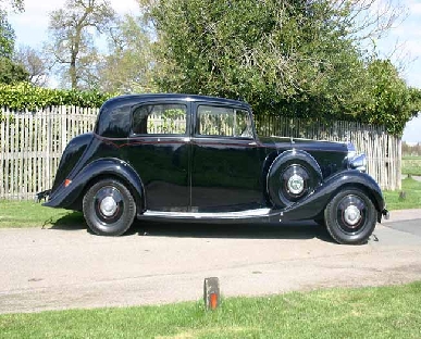 1939 Rolls Royce Silver Wraith in Milford Haven
