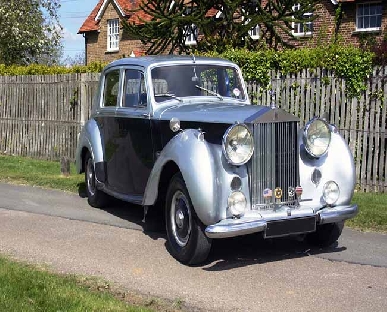 1954 Rolls Royce Silver Dawn in Aberaeron
