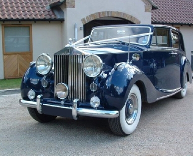 Blue Baron - Rolls Royce Silver Wraith Hire in Neyland
