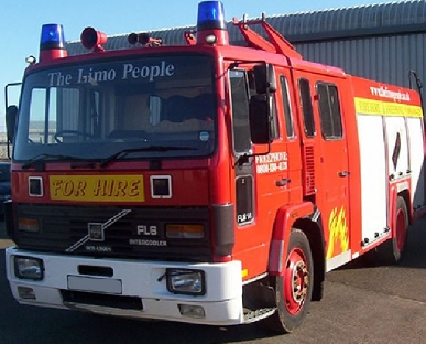 Fire Engine Hire in Stanhope

