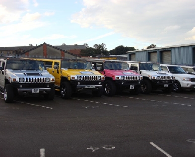 Jeep Limos and 4x4 Limos in Broxburn
