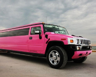 Pink Limos in St Just
