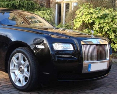 Rolls Royce Ghost - Black Hire in Eastington
