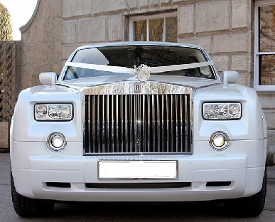 Rolls Royce Phantom - White hire  in Cannock
