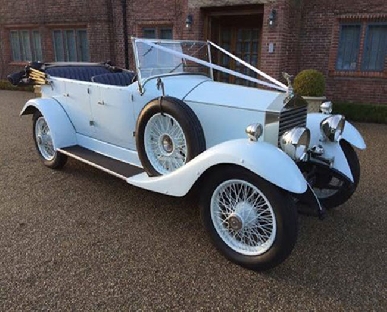 1927 Vintage Soft Top Rolls Royce in Shaw and Crompton
